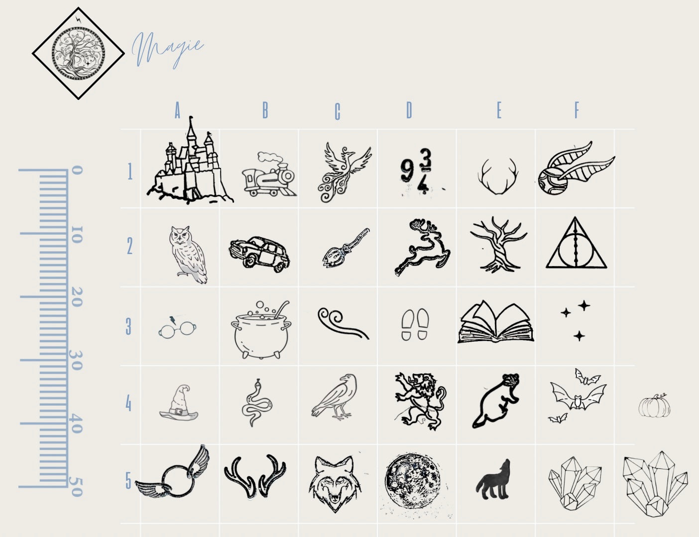 ELEMENTS Haustiermarke selbst gestalten • Wolf