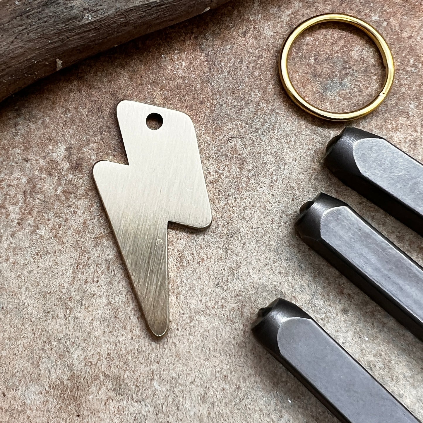 ELEMENTS Haustiermarke selbst gestalten • Blitz 22x38mm