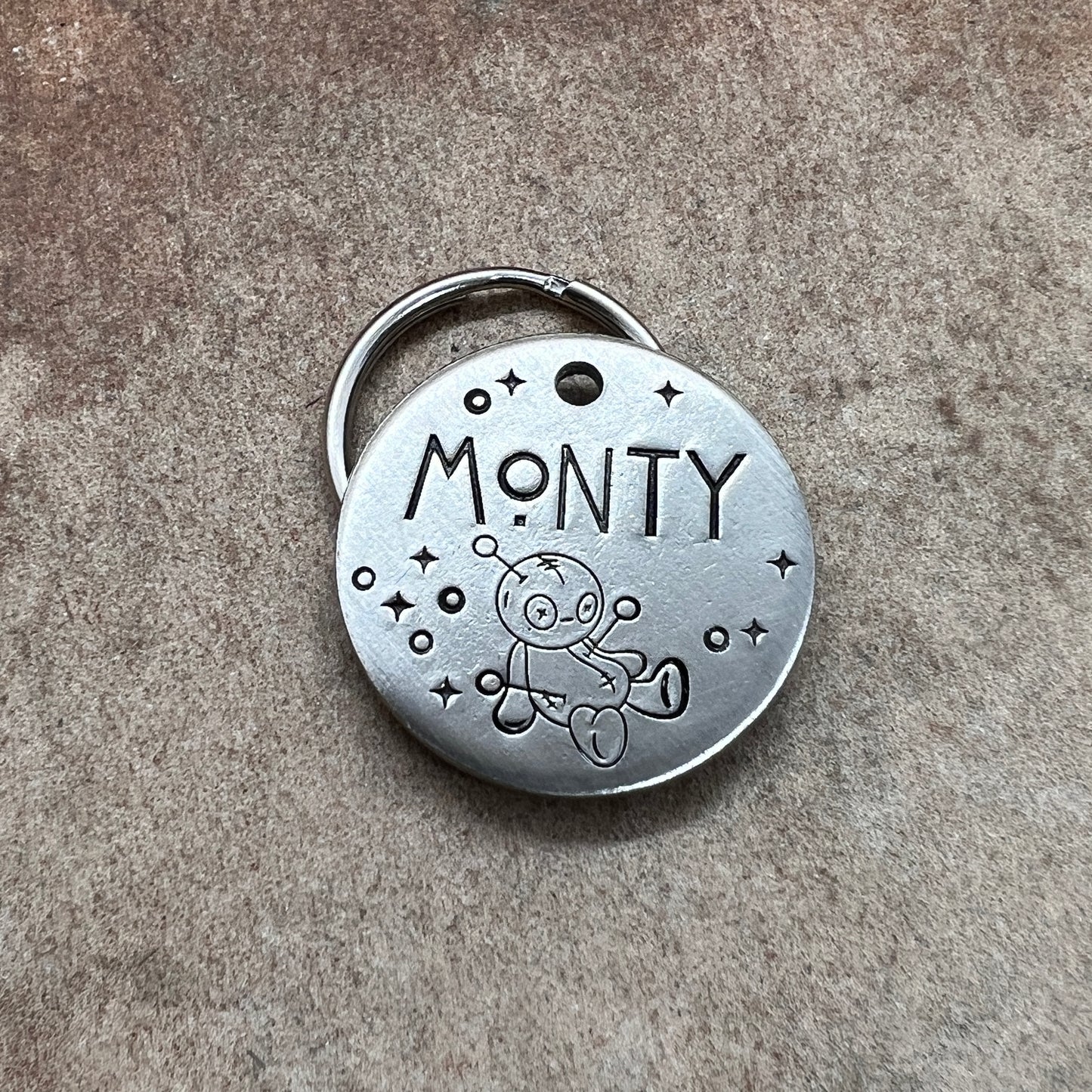 MOTIV Haustiermarke // Rund 25mm MONTY // verschiedene Farben