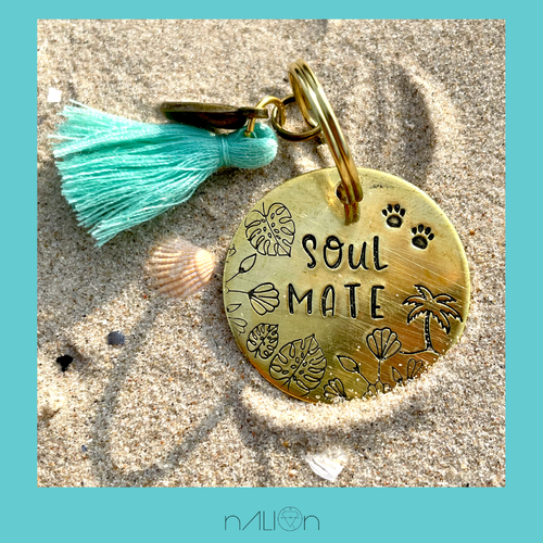 WOLKENWEIT X NALION // Soul Mate // Messing 32mm // auf Wunsch personalisiert