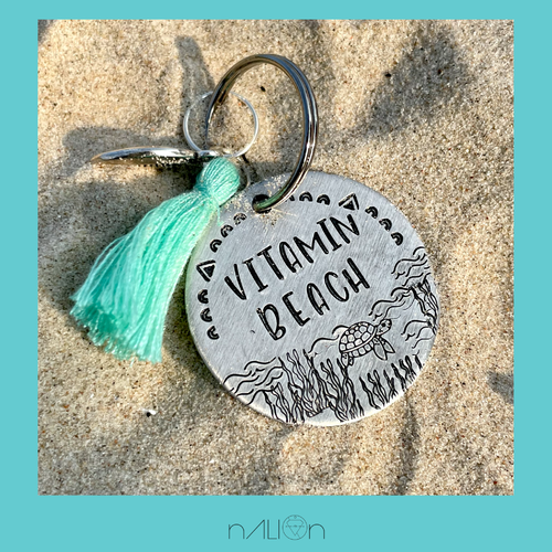 WOLKENWEIT X NALION // Vitamin Beach // Aluminium 30mm // auf Wunsch personalisiert