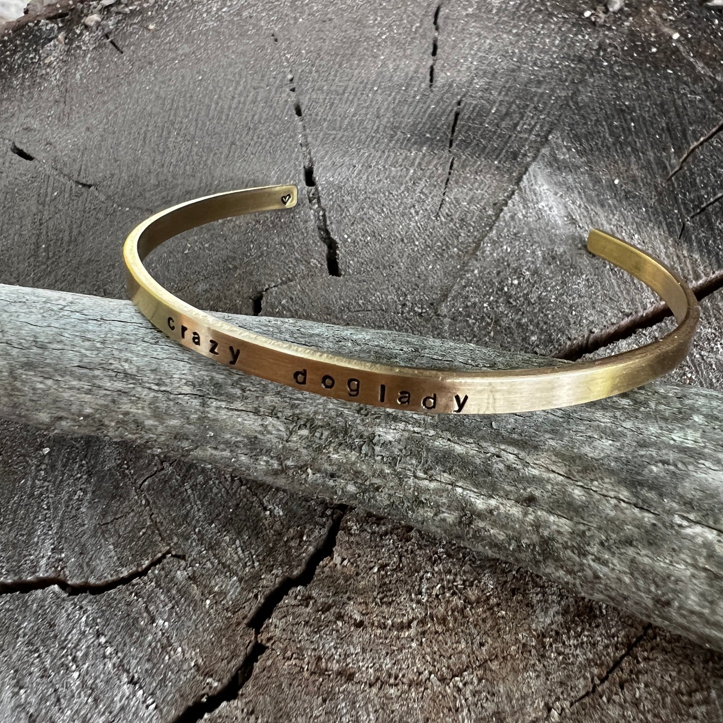STATEMENT Armreif // Messing // Crazy Doglady