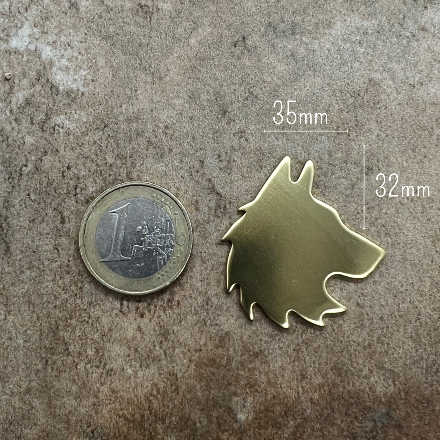 ELEMENTS Haustiermarke selbst gestalten • Wolf