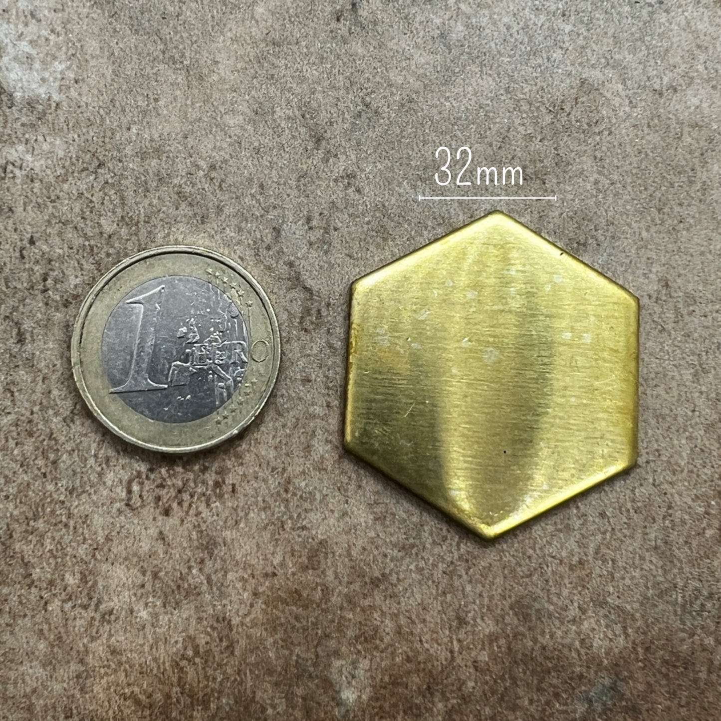 ELEMENTS Haustiermarke selbst gestalten • Hexagon 32mm