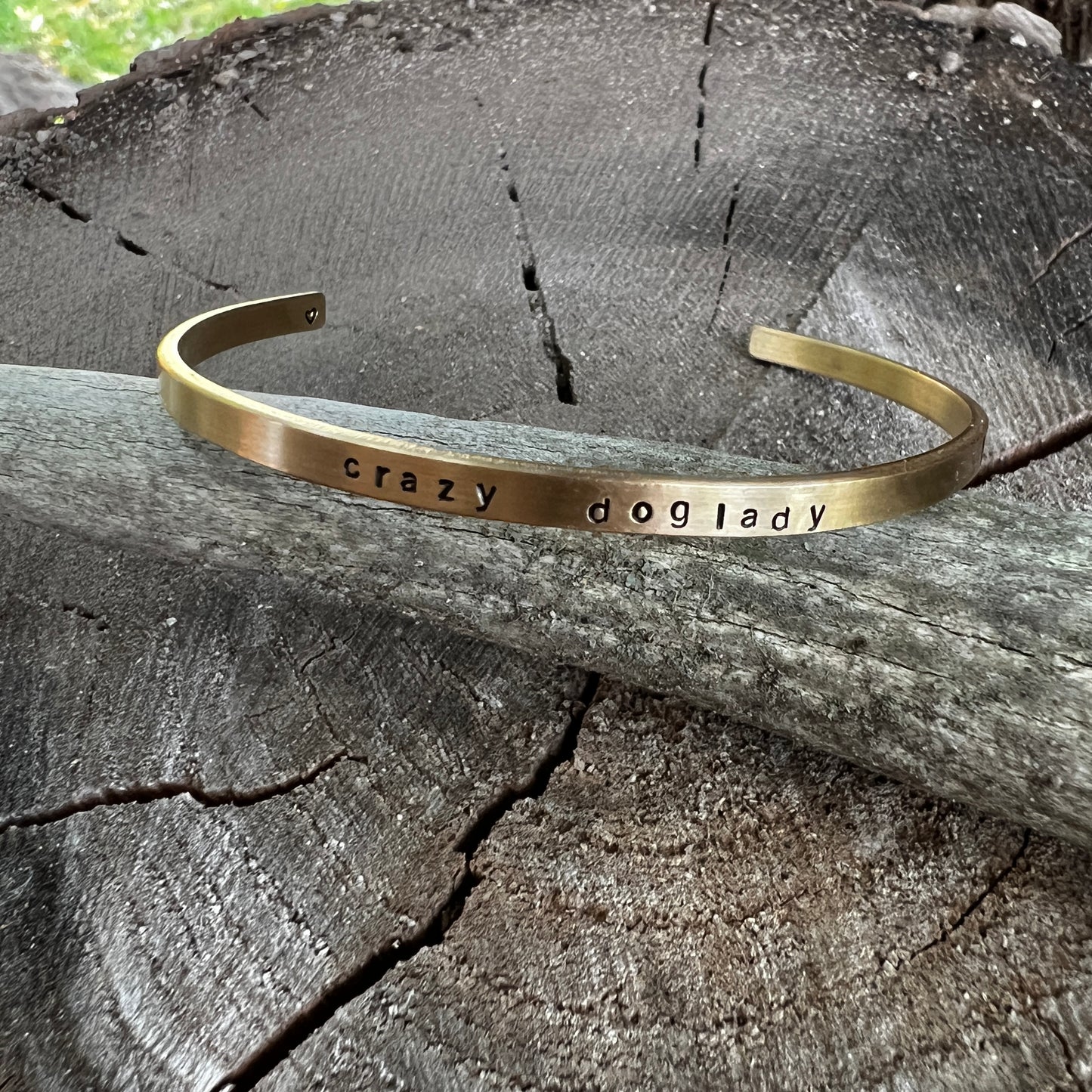 STATEMENT Armreif // Messing // Crazy Doglady