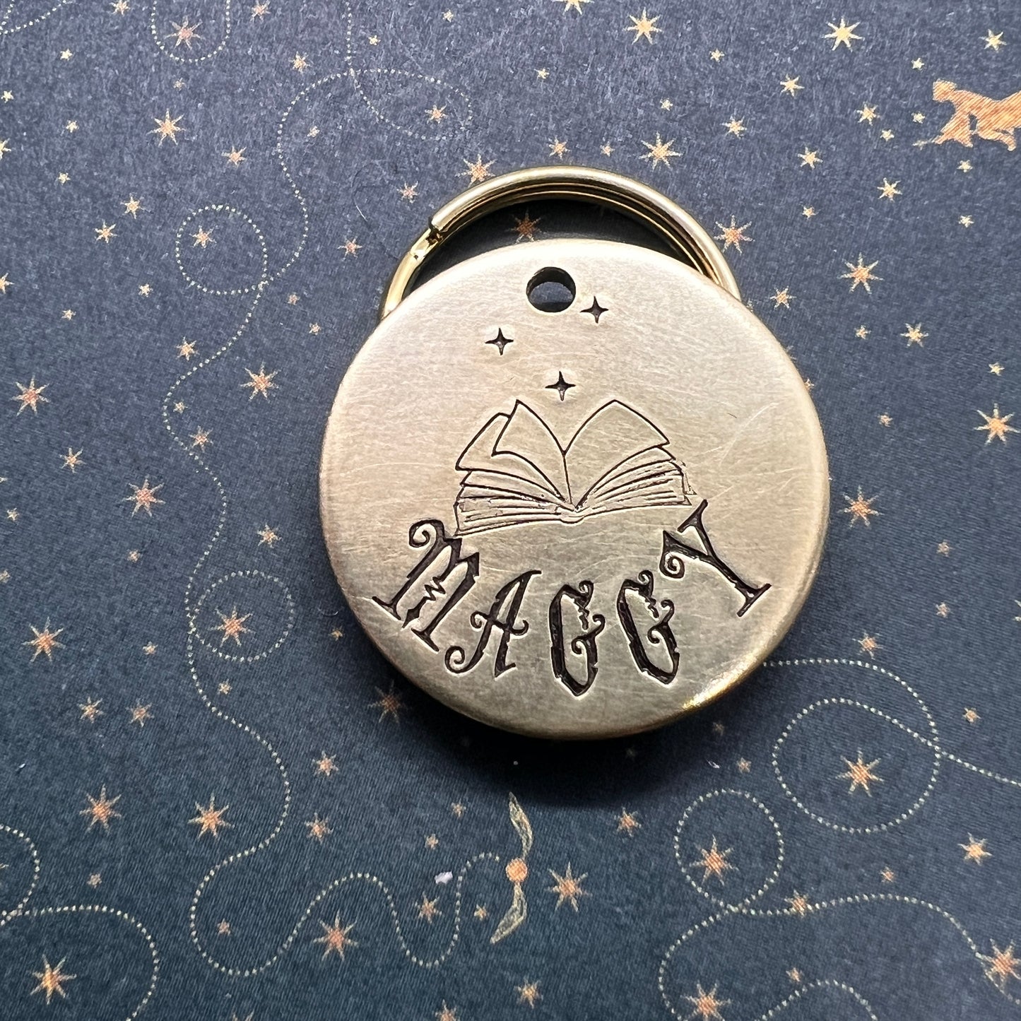 Motif pet tag // MAGGY // Round 25mm