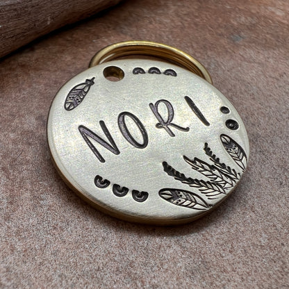 MOTIV pet tag // Round 25mm NORI // various colors