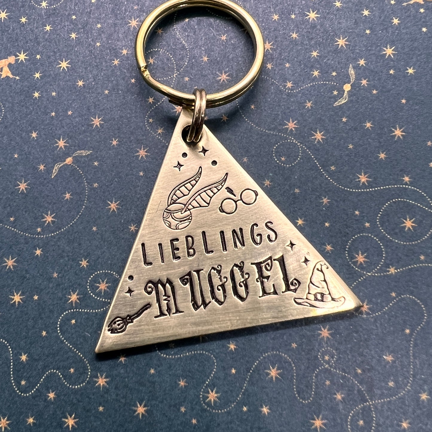 Schlüsselanhänger MAGIC - Lieblings Muggel - personalisierbar