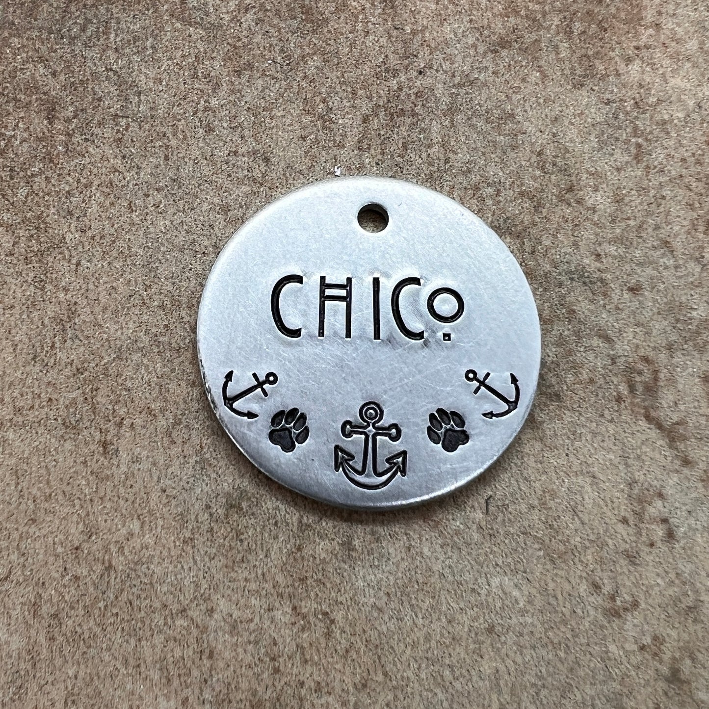 ELEMENTS design your own pet tag • Round 25mm