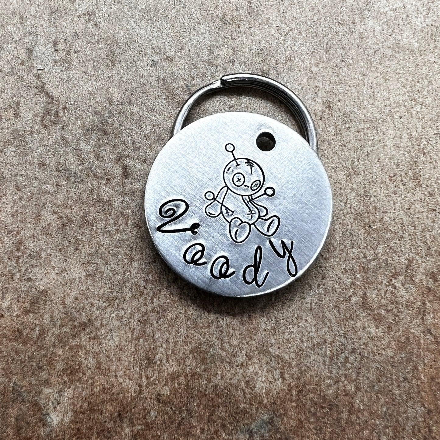Pet tag // Single symbol // Color &amp; symbol selectable // Round 25mm