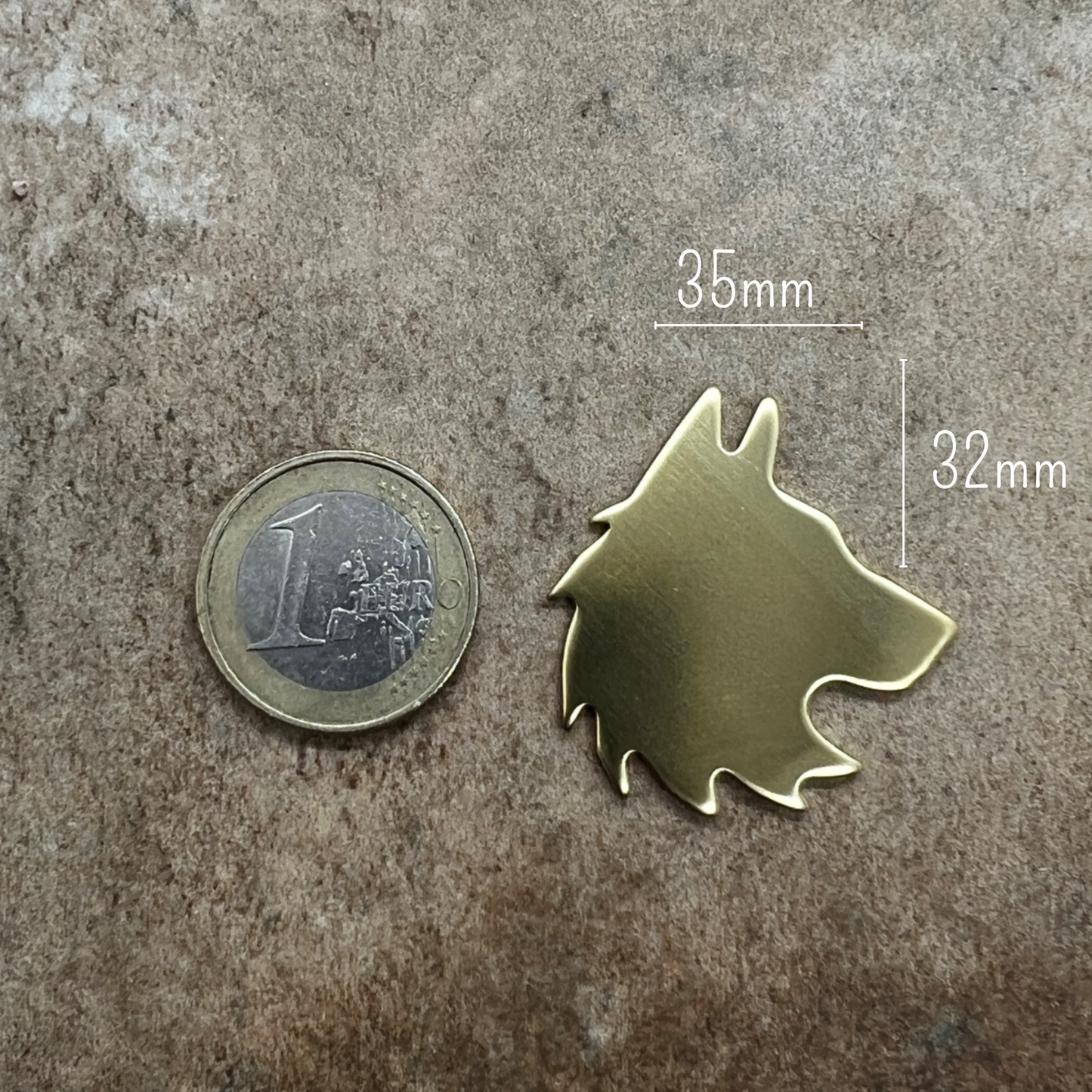 Motiv Haustiermarke // FULLMOON Wolf