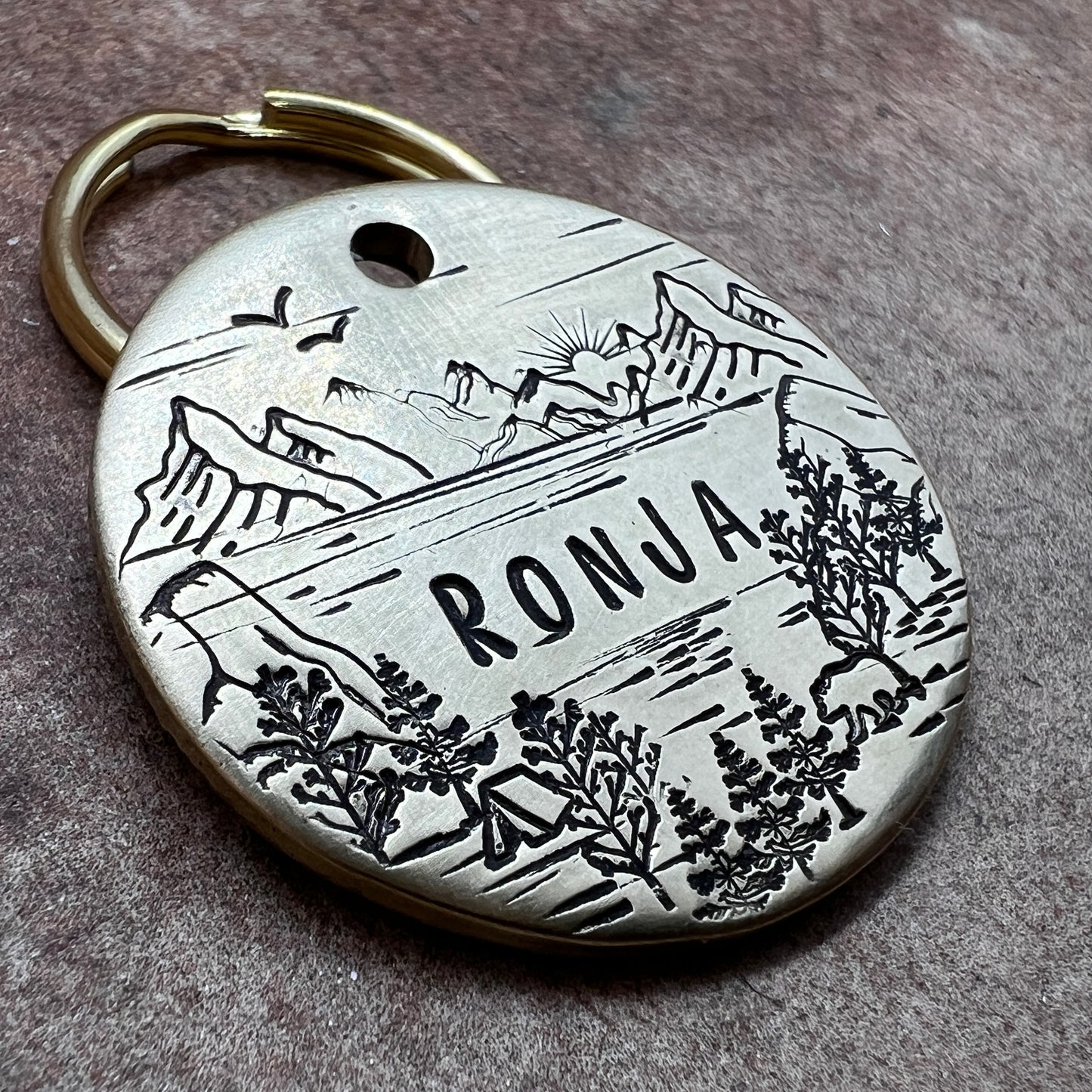 ELEMENTS design your own pet tag • Round 30mm