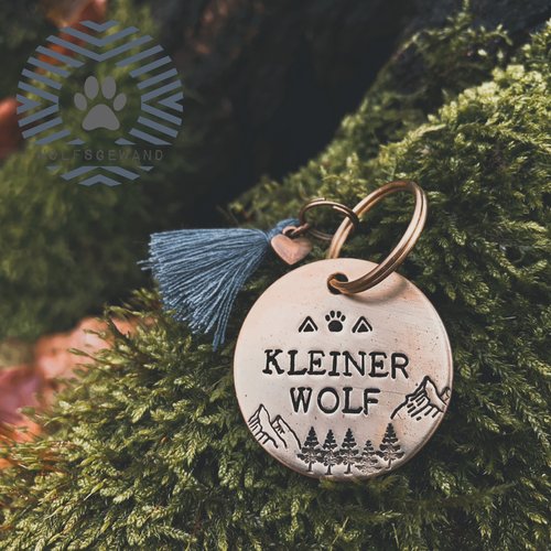 WOLF GOWN X NALION // Little Wolf // Brass 32mm // Personalized on request