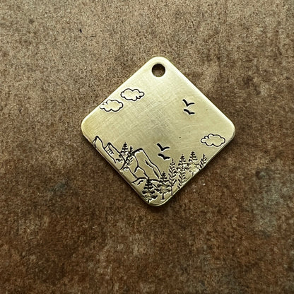 ELEMENTS design your own pet tag • Diamond 26mm